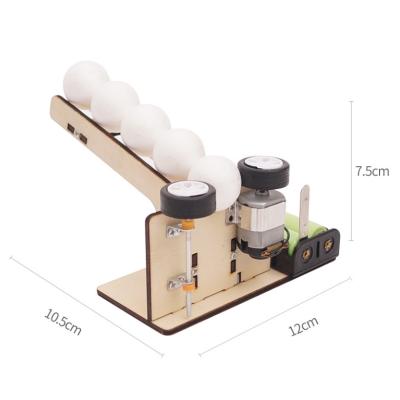 China DIY Science Experiment Toys Ping Pong Tee Utility Machine STEM Toys Educational Kids Science Experiment To Puzzle Toys For Children for sale