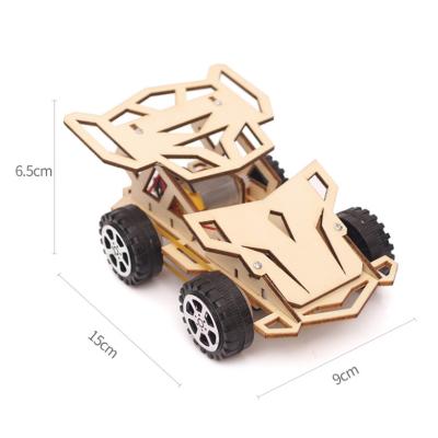 China DIY Science Experiment Toys Four Wheel Drive Car STEM Toys Educational Kids Science Experiment To Puzzle Toys For Children for sale