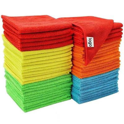 China Comfort Microfiber Cleaning Towel Long Lasting Custom Microfiber Cleaning Cloth for sale