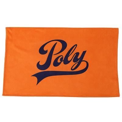 China Microfibre Custom Rally Towels Modern Design Easy Cleaning Moisture Proof for sale