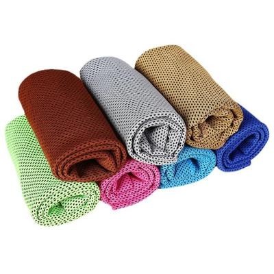 China Odor Resistant Sports Cooling Towel Cooling Cloth For Neck Machine Washable for sale