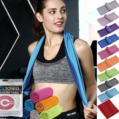 China Convenient Sports Cooling Towel Microfiber Cooling Towels Scratch Free Non Abrasive for sale