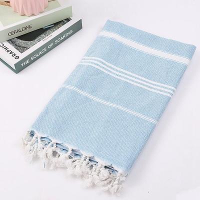 China Long Lasting Turkish Cotton Beach Towels Versatile Machine Washable for sale