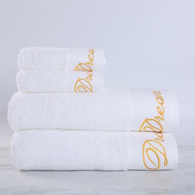 China Customizable Hotel Collection Bath Towel Sets High Absorbability Washable for sale