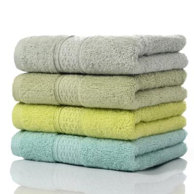 China 100% Odor Resistant Cotton Terry Cloth Towel Eco Friendly Bath Cotton Towel for sale