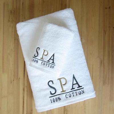 China 100 % Cotton Luxury Spa Towels Washable Holeproof Long Lasting Easy Cleanup for sale