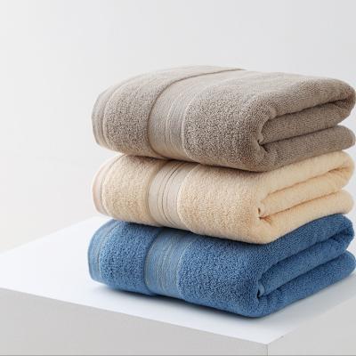 China Customizable Cotton Bath Towels Soft And Comfortable High Absorbability Space Saving for sale