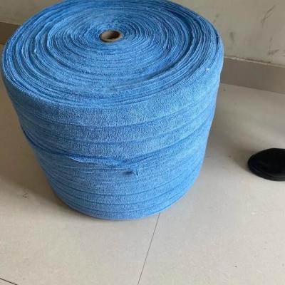 China 100% Microfiber Cloth Strip Mop Odor Resistant With Customized Color And Width for sale