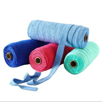 China Customizable Mop Strips Mildew Proof Microfiber Strip Mop In Roll Versatile for sale