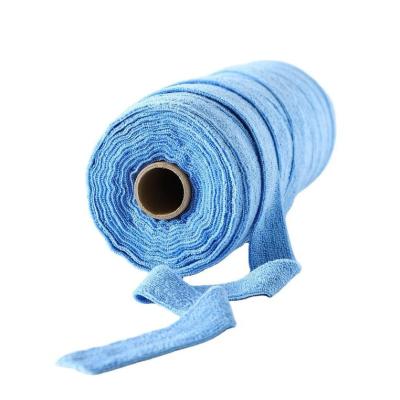 China High Water Absorbability Microfiber Cloth Strip Holeproof Easy To Cleaning for sale