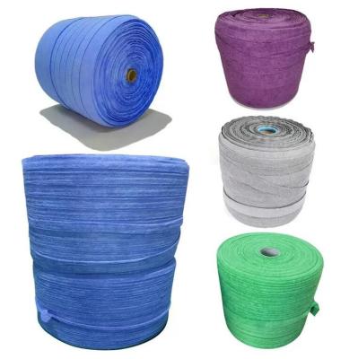 China Customize Mop Strips Microfiber Strip Mop Long Lasting Easy Storage for sale