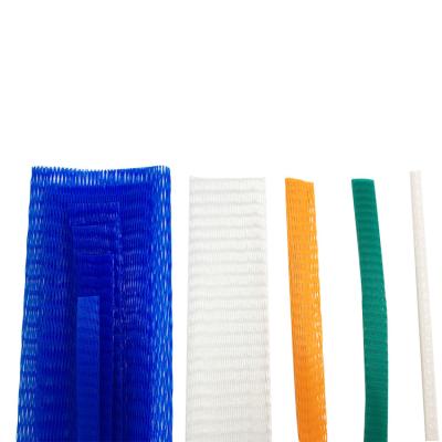 China Manufacturer Direct Sales Durable PE Plastic Irregular Shape Applicable Mesh Tube Sleeve for sale