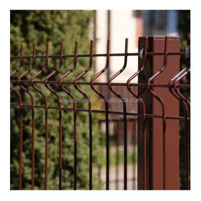 China Outdoor Garden Metal 3D Fencing Welded Wire Mesh 3D Fence with Low Carbon Steel Wire for sale