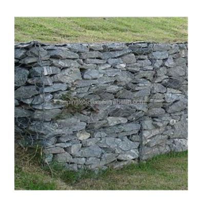 China 2x1x1 Gabion Box Galvanisiertes Sechseckdrahtgewebe für die Stanzverarbeitung zu verkaufen