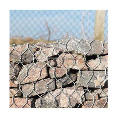 China Anpassbares Schweißmuster Hexagonales Gabion-Gitter für Staudammschutz und Stützmauer zu verkaufen