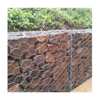 China Customizable Welding Pattern Hot-Dipped Galvanized PVC Coated Gabion Box for Woven Mesh for sale