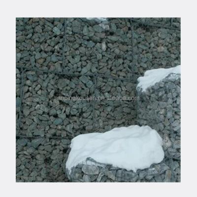 China Gabion Box for Hot-Dipped Galvanized PVC Coated Retaining Wall in River Construction for sale