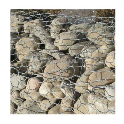 China Steel Woven Gabion Baskets For Retaining Wall And River Construction for sale