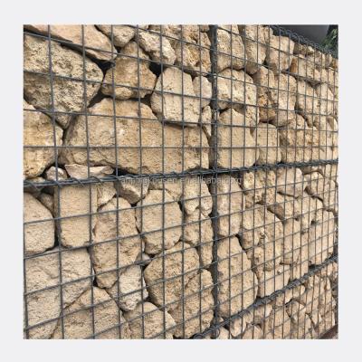 China Productos al contado Soldadura de malla de alambre de hierro galvanizado Gabión Cesta con ancho de alambre 3-6mm en venta