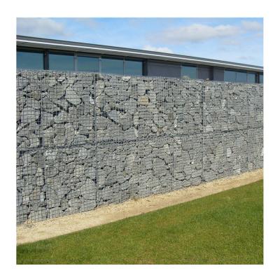 China Verkoop PVC gecoate 200x100x50 gelaste Gabion dozen met zilver en 3-6mm draad gauge Te koop