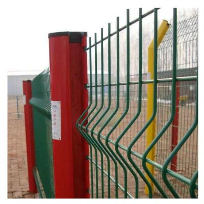 China Best Fencing Wire Pvc Coated Horizontal Metal Fence for Sport Fence and Frame Finishing for sale