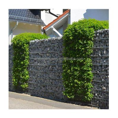 China Gebouw van gabionmuur met PVC-gecoate gabion draadnetten Te koop