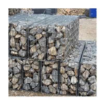 China 3-6 mm Draadbreedte Warm gedompelde gegalvaniseerde gelaste Gabion dozen voor klantvereisten Te koop