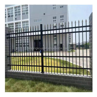 China Outdoor Zinc Steel Fence System Easily Assembled without Rust for Home Garden Sale for sale