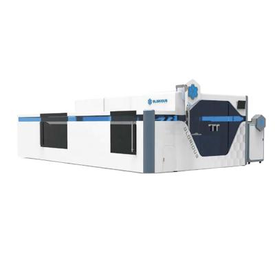 China Laser CUT GRS Laser All Cover Exchange Platform Fiber 3000W Dual Use Laser Cutting Machine For Cutting Carbon Steel Plates for sale