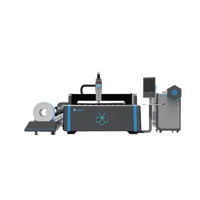 China SERVOMOTOR GRS Laser Fiber Laser Cutter Cutting Machines For Metal Sheets for sale