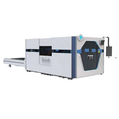 China Glorious SERVOMOTOR Laser Fiber Laser Cutting Machine 1500w For Metal Sheets for sale