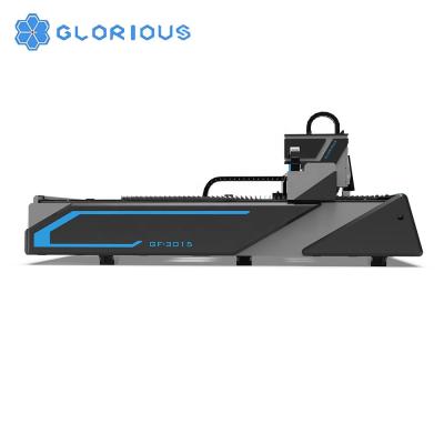 China Glorious SERVOMOTOR GF3015 Laser Fiber Laser Cutting Machine 1500W For Cutting Metals for sale