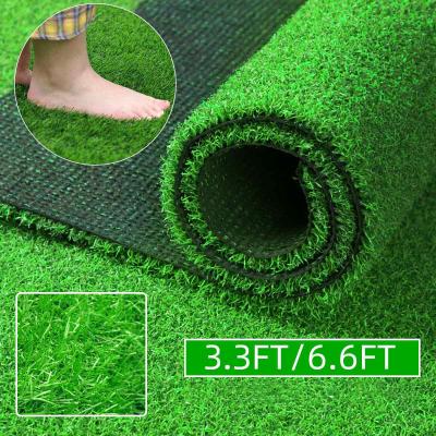 China Eco - Friendly Wholesale Cheap Green Fire Protection Landscaping Synthetic Artificial Grass for sale