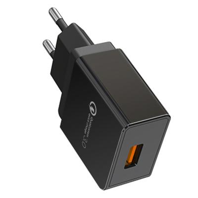 China Perfectly compatible with QC3.0QC2.0MTK FCP and other protocols fast energy power adapter 2a usb wall chargers power adapters QC3.0 18W fast charging adapters for sale