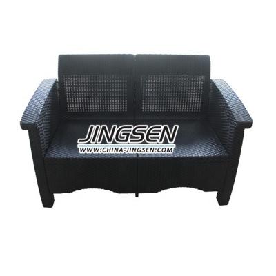 China Furniture plastic wicker rattan garden chair and table plastic mold, injection rattan plastic table mold, plastic chair and table mold for sale