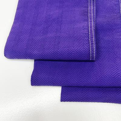 China New skin friendly corduroy fabric stripe plush velvet fabric sofa textile fabrics anti-static for home textile for sale