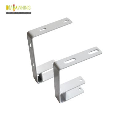 China Half Box Telescopic Window Awning Mounting Brackets Steel for sale