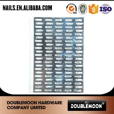 China Iron Wood Construction Fittings Galvanized Single Truss Nail Plates For Timber for sale