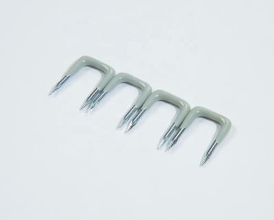 China U Shape Flat Nail Insulated Clip for sale