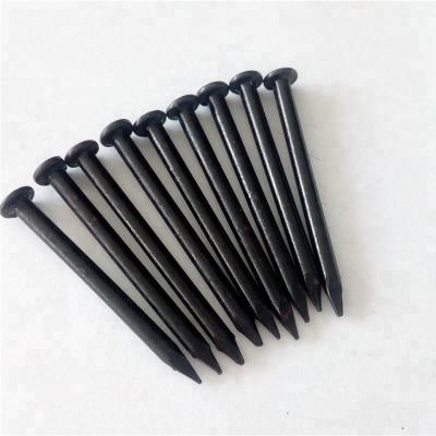 China Small Flat Pack Black Concrete Steel Nail for sale