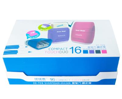 China Many years factory promotion price last sharpener eraser for students ZZ-709 for sale