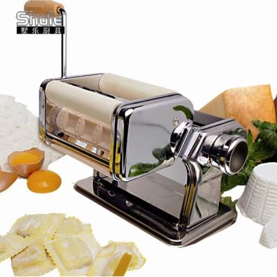 China Shule Eco - Friendly Manual Italian Pasta Ravioli Making Machine For House Kitchen Use for sale