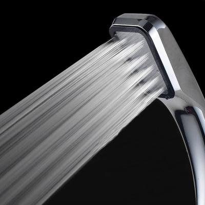 China Needle Free Chrome Plating Powerful Plastic Phone 300 Holes Pressurized Handheld Shower Head For Bathroom for sale