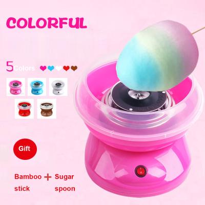 China Eco-friendly Home Birthday Family Party Splatter Proof Cotton Candy Machine Maker With US AU EU UK Version for sale