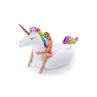 China Best Price Rainbow Modern Portable Summer Ocean Holidays Inflatable Unicorn Animal Float For Kids for sale