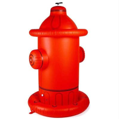 China Customized Waterproof PVC Performance Moisture Proof Function Kids Inflatable Cartoon Toys Animal Red Fire Hydrant for sale