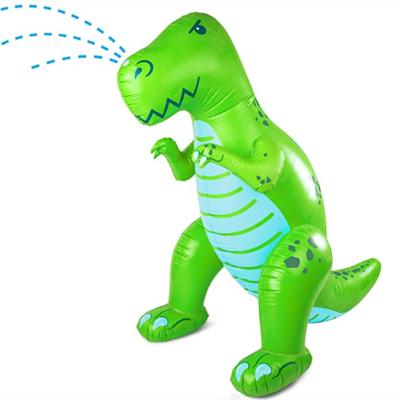 China Large Park Beach Leisure Waterproof Sport Toys Dinosaur Model For Decoration Spray Water Non-irritating Inflatable Dinosaur Kids Toys for sale