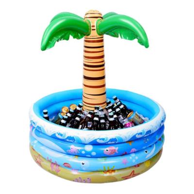 China Beer China Factory Wholesale Drinking Toy Plant Palm Tree Inflatable Pool Best Price Multifunctional Outdoor Vacation For Adult Or Kids for sale