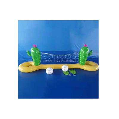 China Factory Supply Durable Cactus Water Volleyball Court Game High Quality Environmental Friendly Not Easily Damaged Inflatable Toy for sale