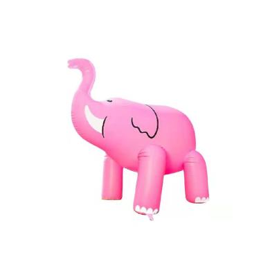 China Garden Production Professional Handsome Models Inflatable Elephant Water Spray Toy for sale